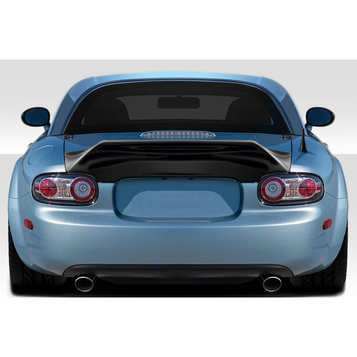 Modify your Mazda Miata 2006 with our Exterior/Other Exterior - Rear view showcasing spoiler at a straight angle