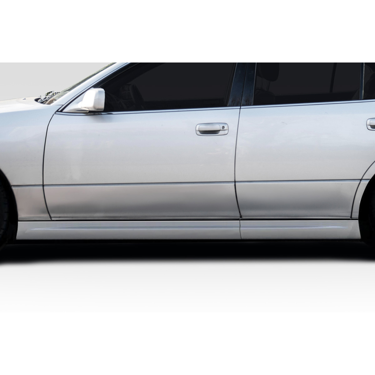 Modify your Lexus GS300 1998 with our Exterior/Side Skirts - Side view of vehicle showing door and skirt