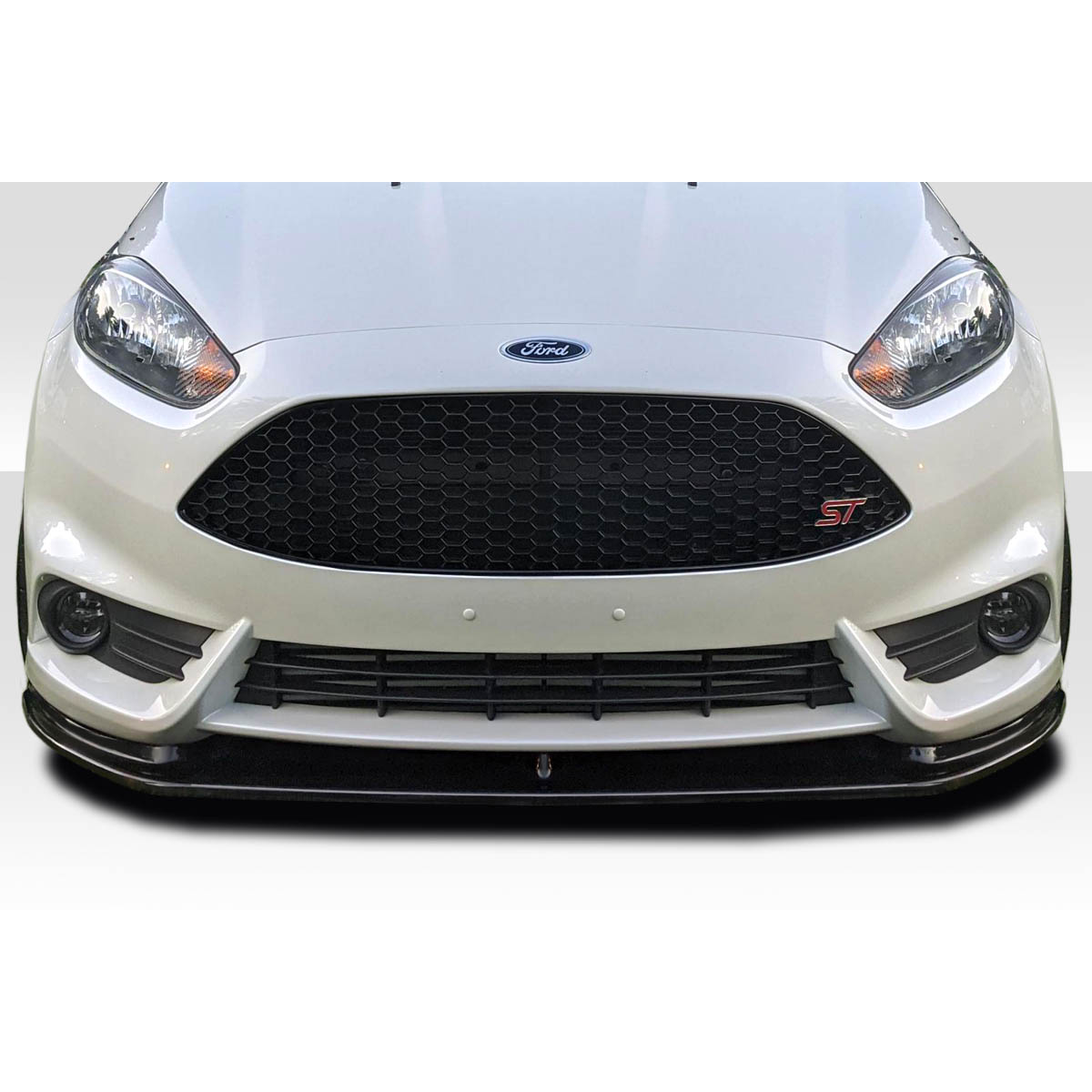 Modify your Ford Fiesta 2014 with our Exterior/Front Bumpers or Lips - Front view of the bumper at zero degrees angle