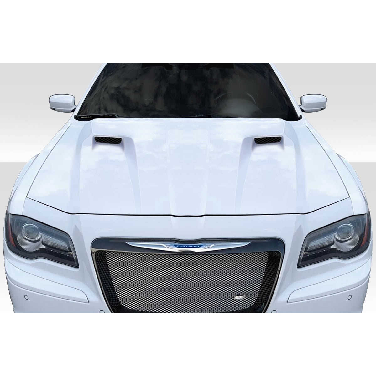 Modify your Chrysler 300 2011 with our Exterior/Hoods - Front view of Chrysler 300 hood image