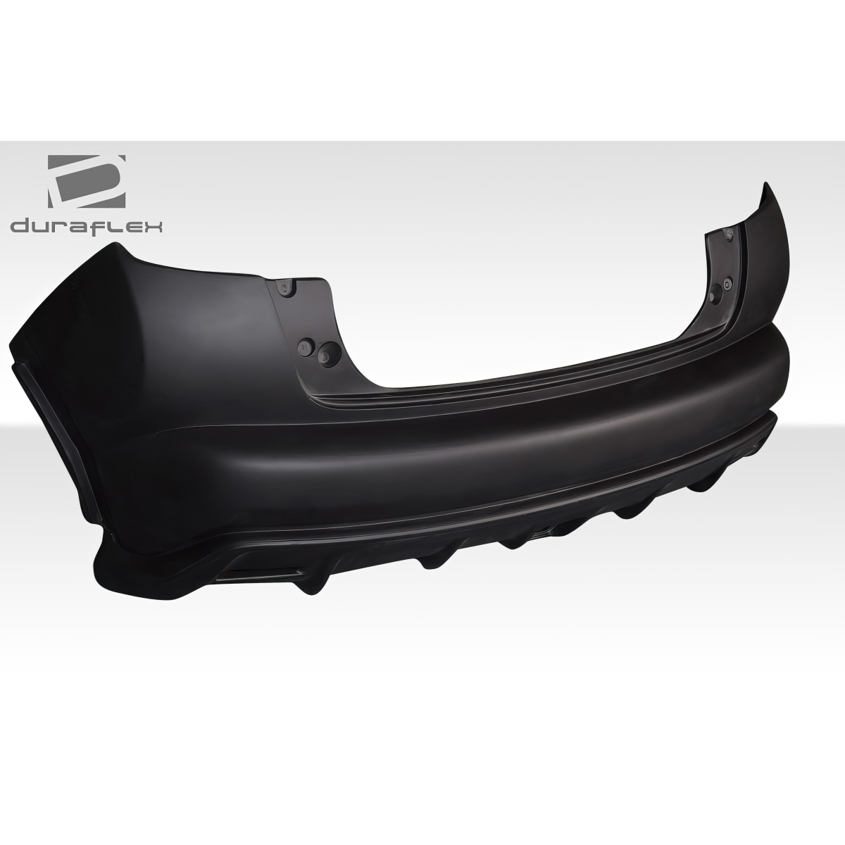 Modify your Nissan Juke 2011 with our Exterior/Rear Bumpers or Lips - Angled view of the rear bumper from side