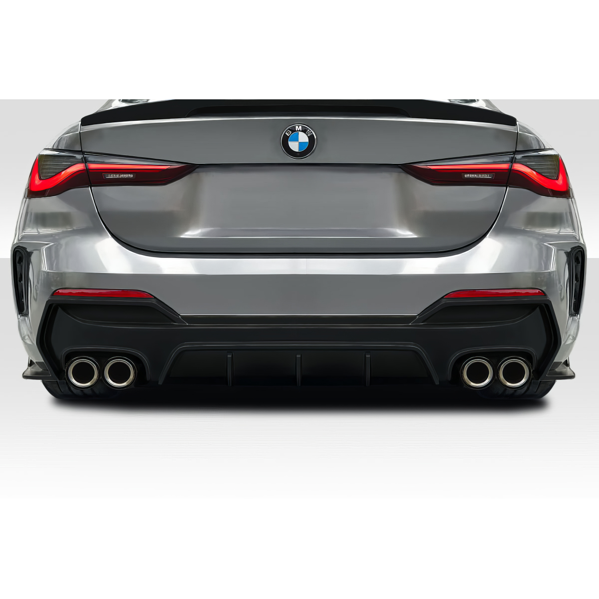 Modify your BMW 3-Series 2021 with our Exterior/Diffusers - Rear view of vehicle at a low angle