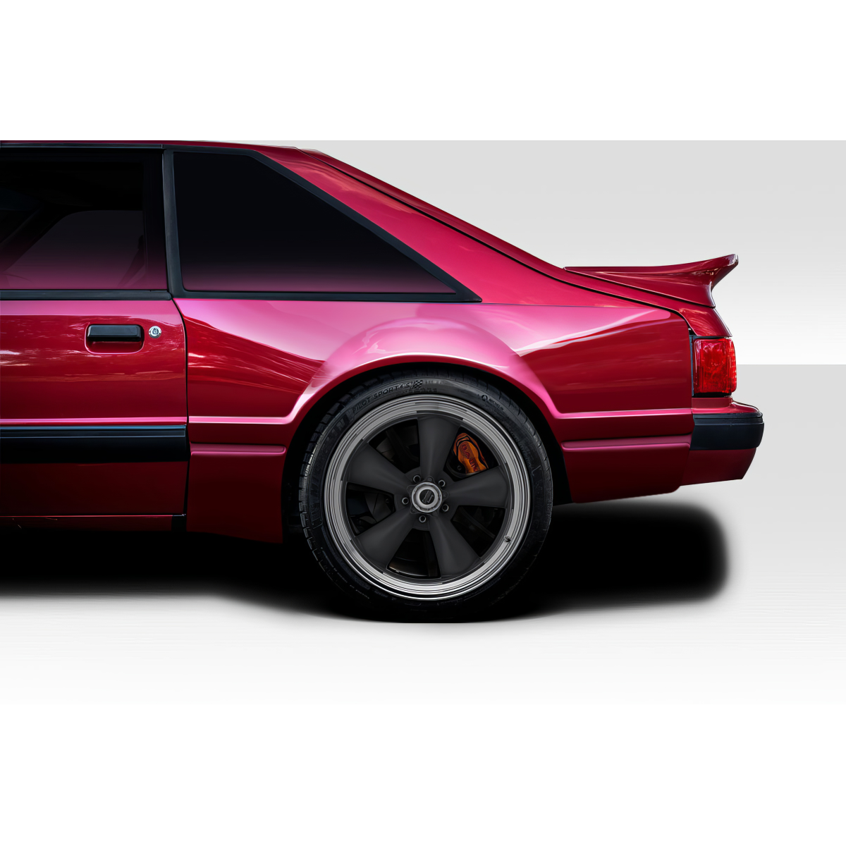 Modify your Ford Mustang 1979 with our Exterior/Fenders - The image shows the vehicle side view