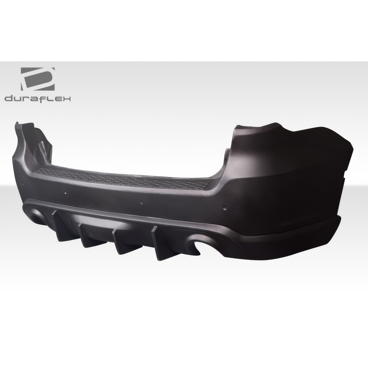 Modify your Dodge Durango 2014 with our Exterior/Rear Bumpers - Angled view of rear bumper piece for Durango
