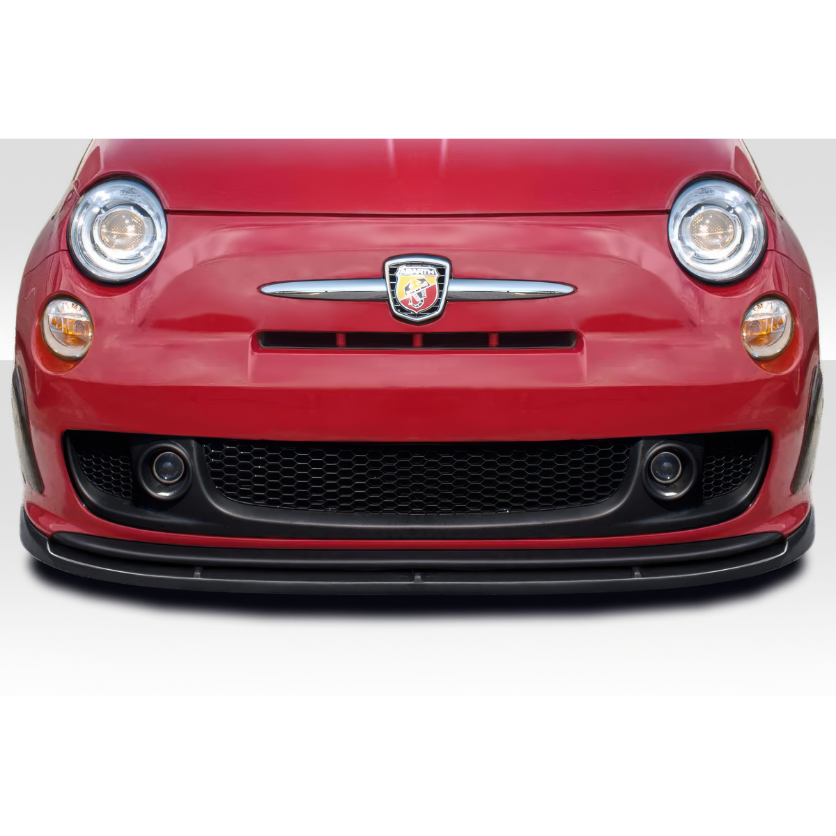 Modify your Fiat 500 2012 with our Exterior/Front Bumpers or Lips - Front view of vehicle at eye level