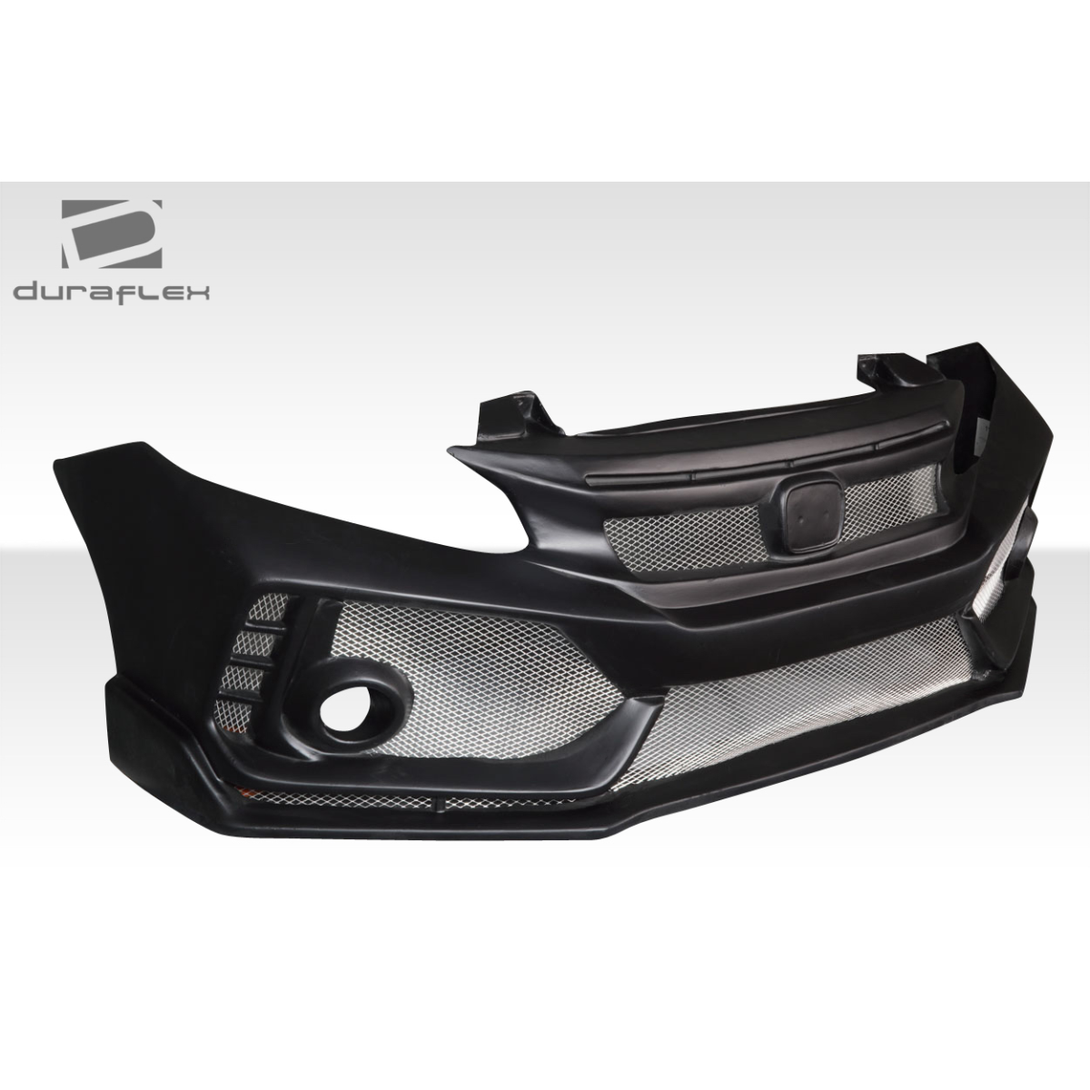 Modify your Honda Civic 2012 with our Exterior/Front Bumpers or Lips - Front view showcasing bumper design details