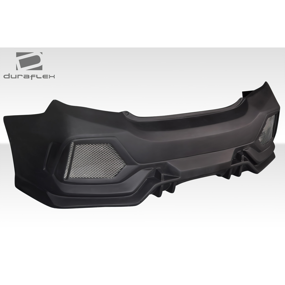 Modify your Honda Civic 2012 with our Exterior/Rear Bumpers or Lips - Front view of rear bumper at eye level