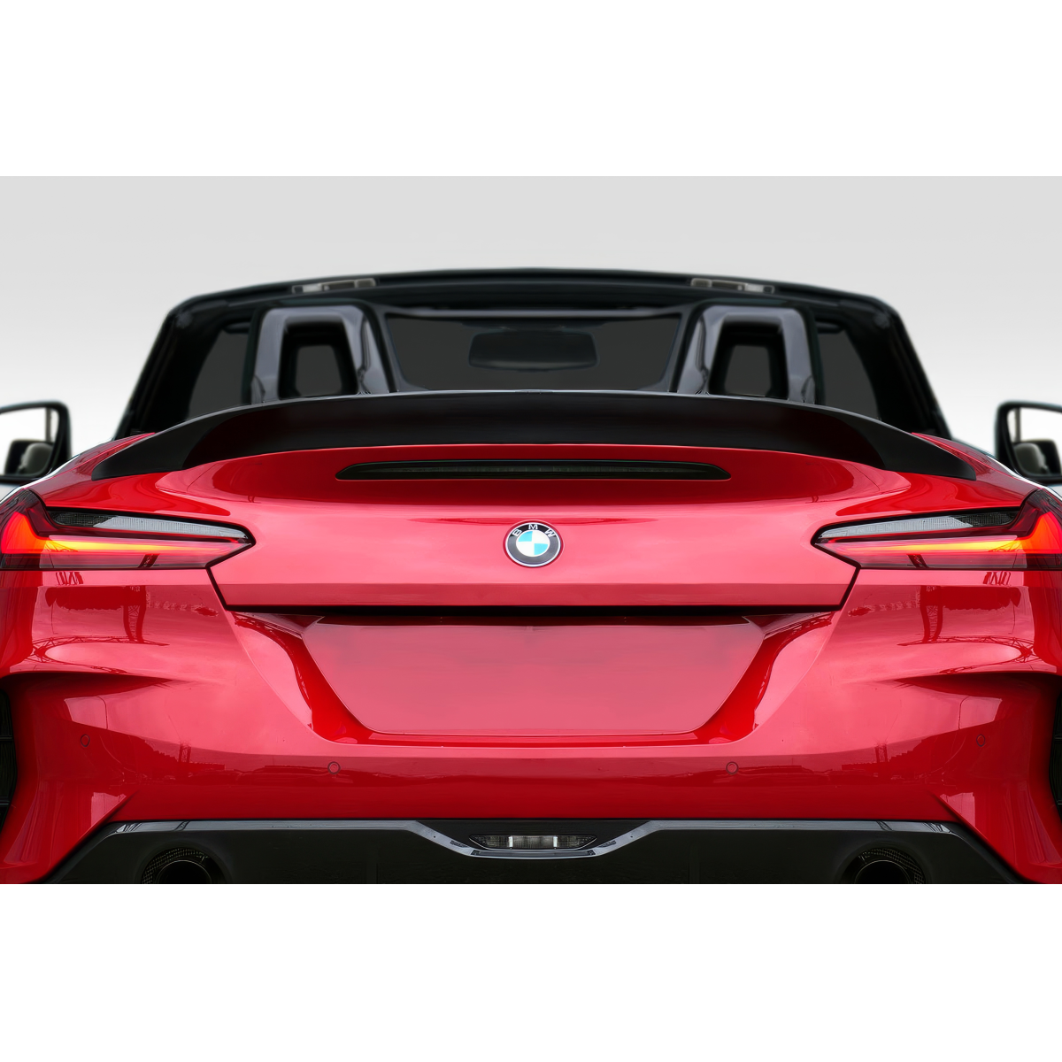 Modify your BMW Z4 2019 with our Exterior/Wings - Rear view angle of the BMW Z4