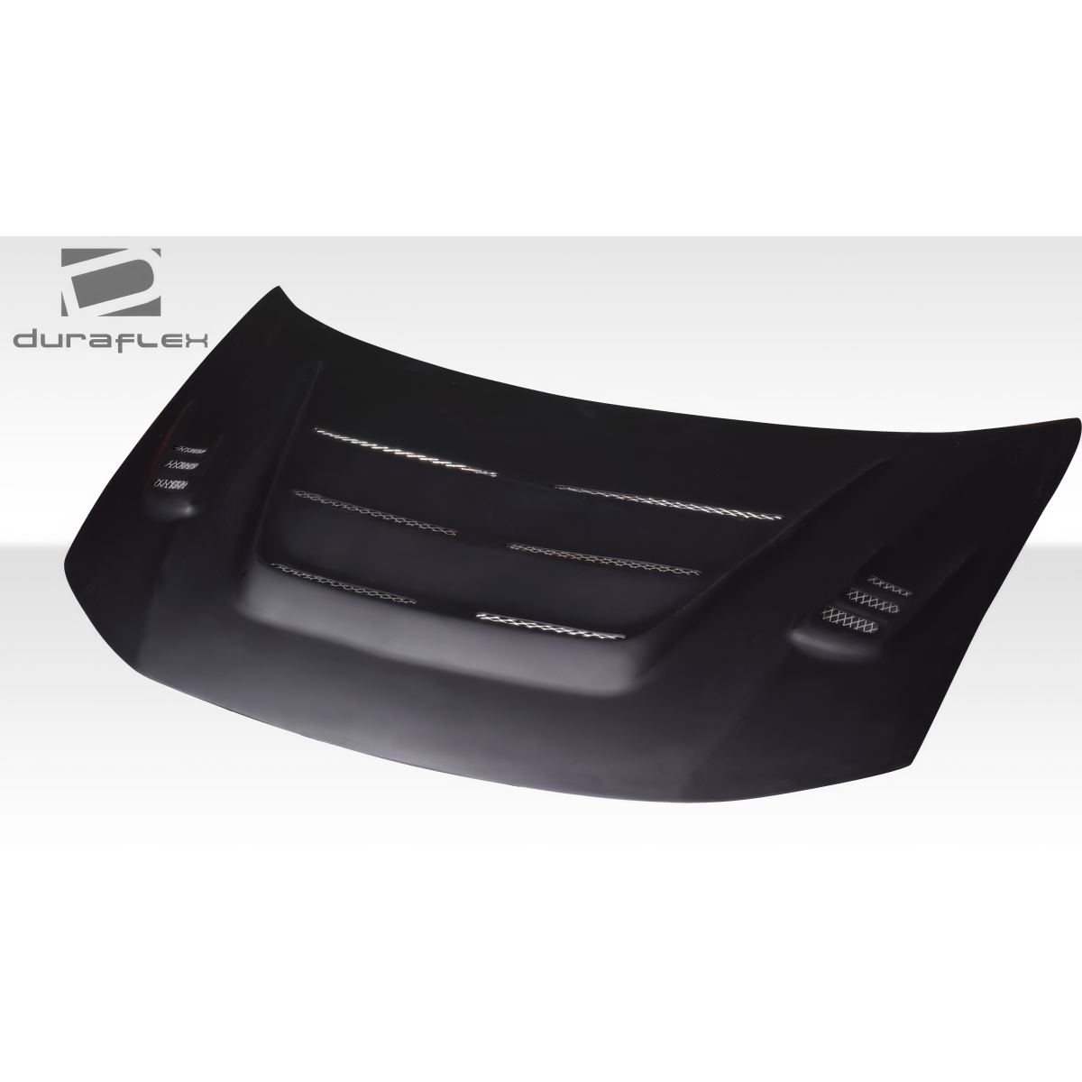 Modify your Honda Civic 2012 with our Exterior/Hoods - Front view of the car hood at a slight angle