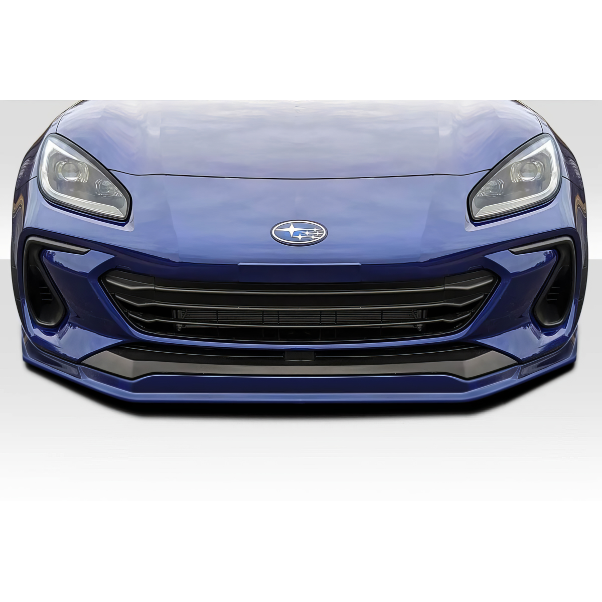 Modify your Subaru BRZ 2022 with our Exterior/Front Bumpers or Lips - Front view of Subaru BRZ front lip spoiler