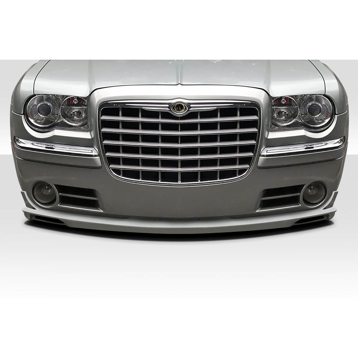 Modify your Chrysler 300 2005 with our Exterior/Front Bumpers or Lips - Front view of the vehicle at eye level angle