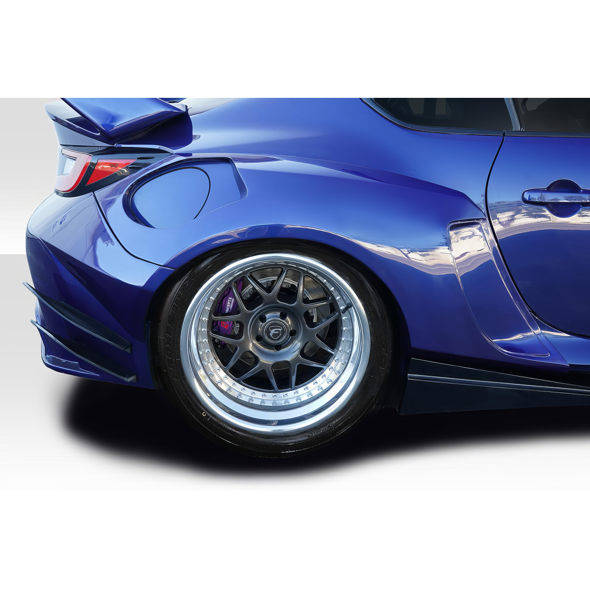 Modify your Subaru BRZ 2022 with our Exterior/Fenders - Viewed from a slight rear three quarter angle