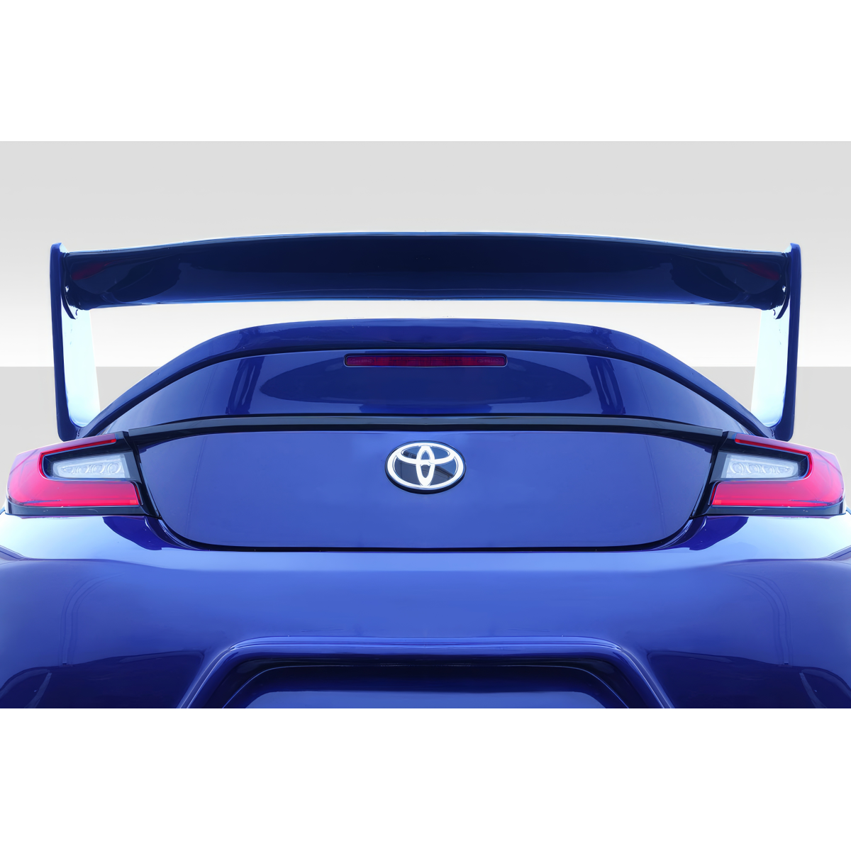 Modify your Subaru BRZ 2022 with our Exterior/Wings - Rear view of spoiler from low angle