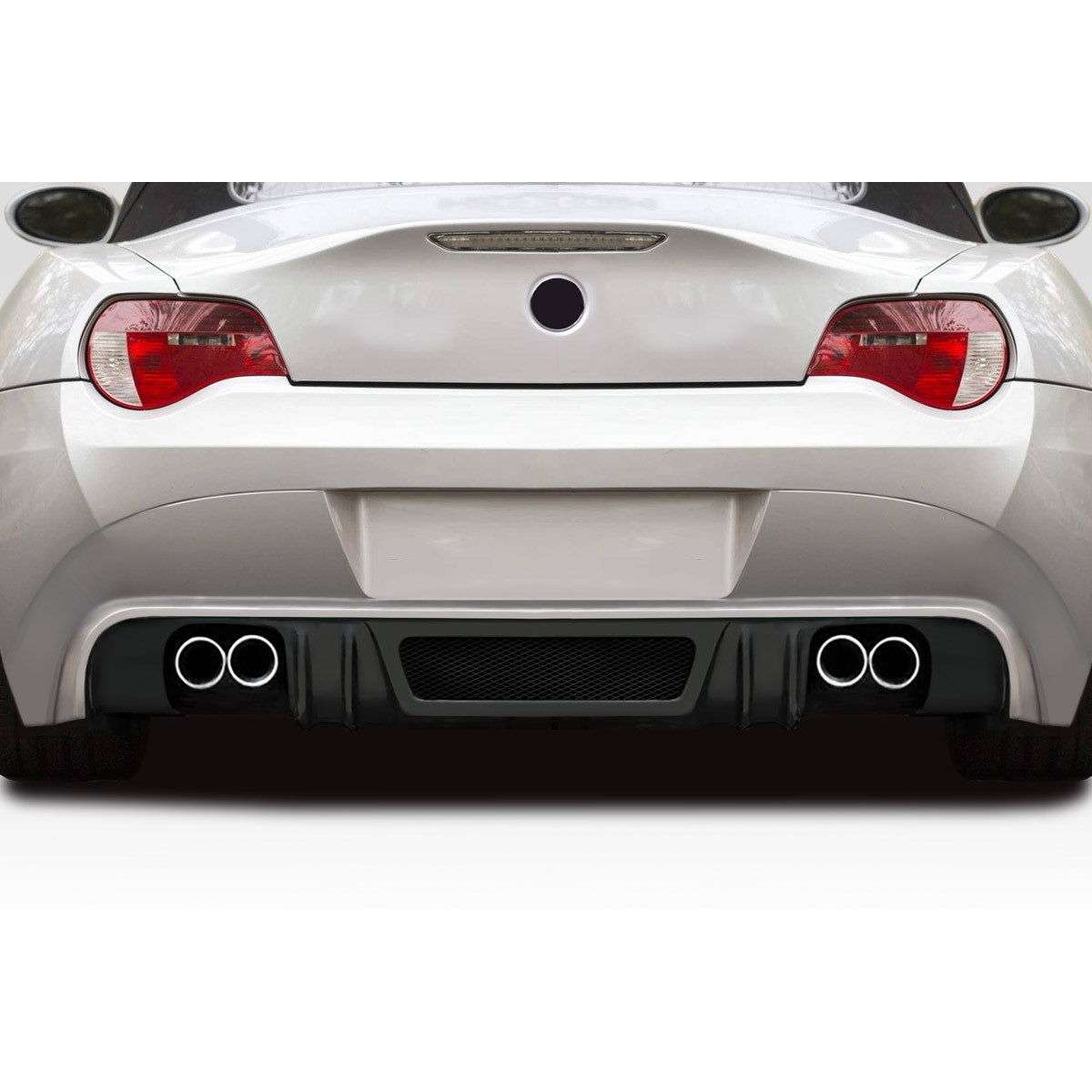 Modify your BMW Z4 2003 with our Exterior/Diffusers - Rear view at a straight angle