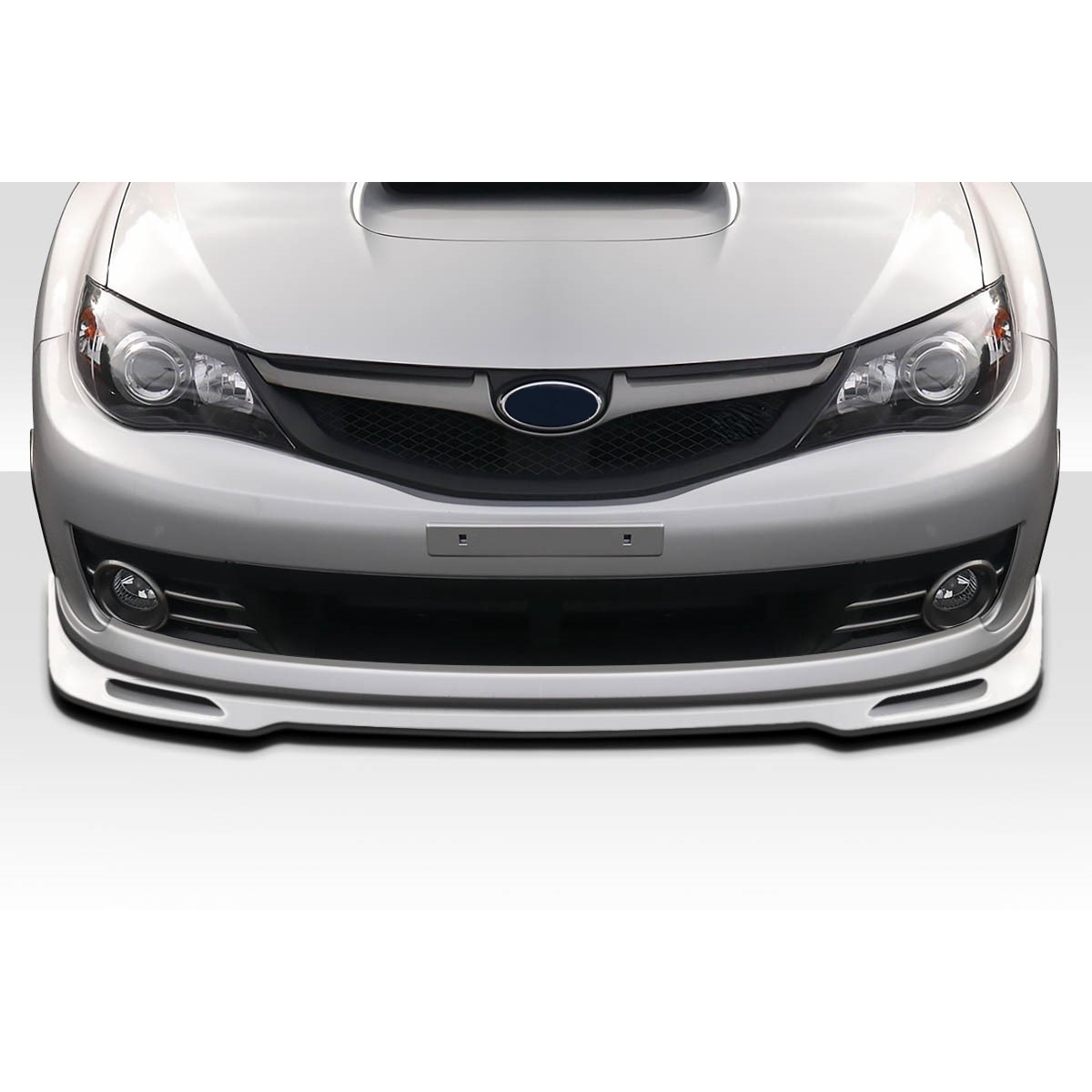 Modify your Subaru Impreza 2008 with our Exterior/Front Bumpers or Lips - Front view angle of the car part image