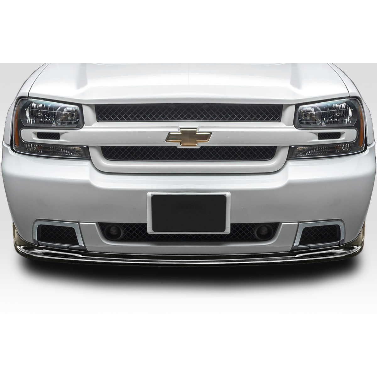 Modify your Chevrolet Trailblazer 2002 with our Exterior/Front Bumpers or Lips - Front view of the bumper at eye level