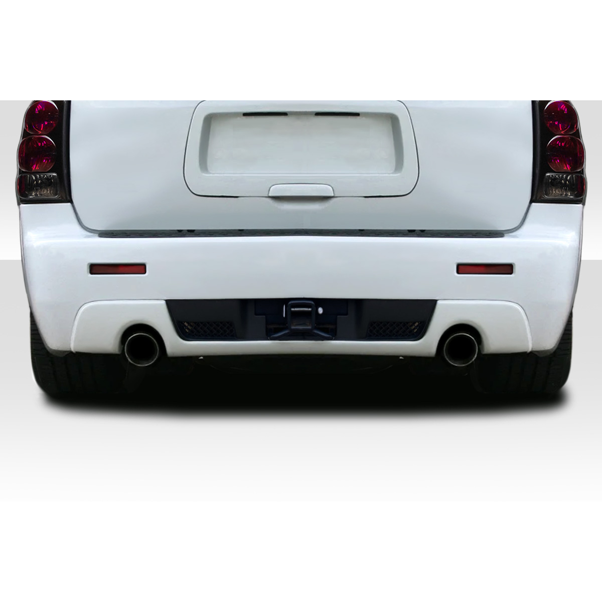 Modify your Chevrolet Trailblazer 2002 with our Exterior/Diffusers - Rear view at a straight angle