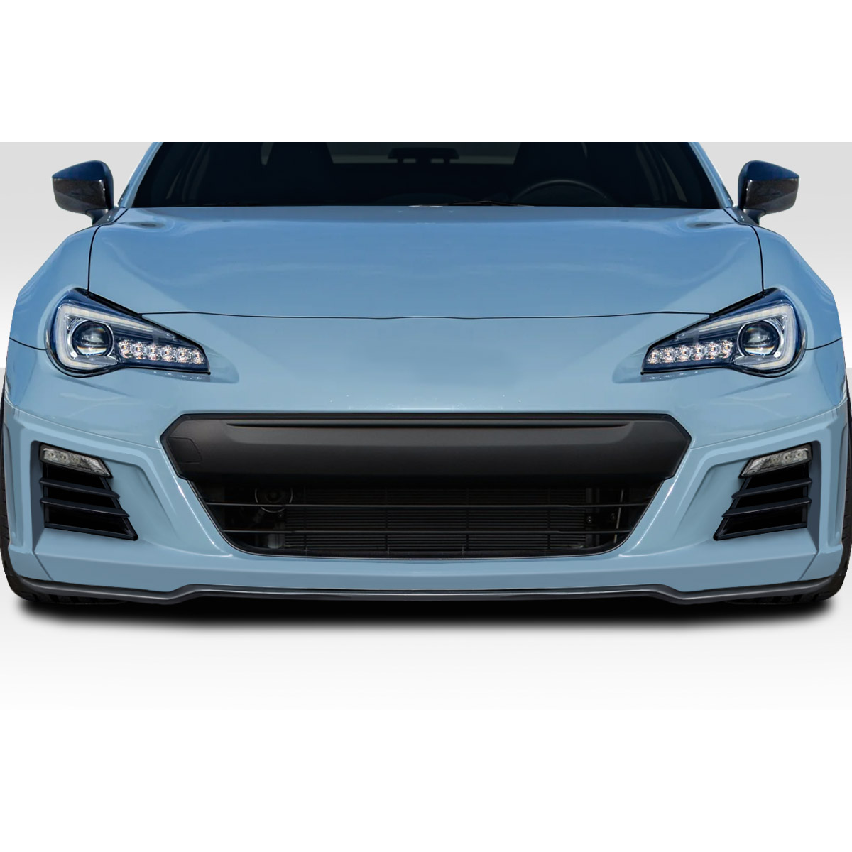 Modify your Subaru BRZ 2013 with our Exterior/Front Bumpers or Lips - Front view of vehicle with slight low angle