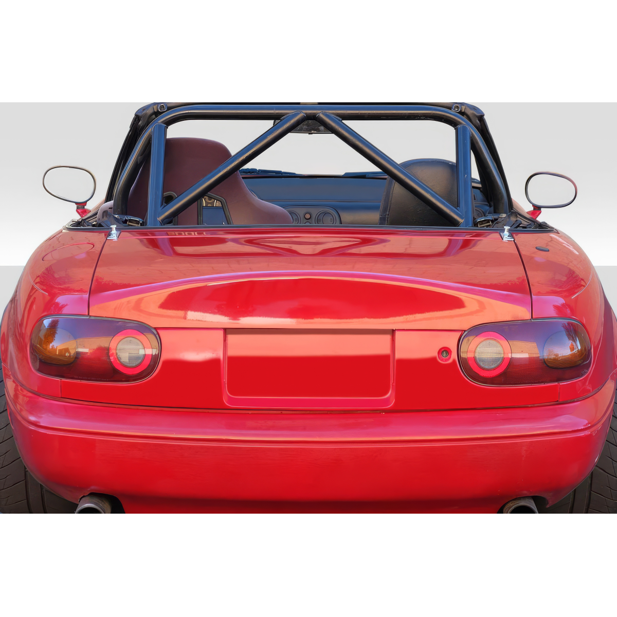 Modify your Mazda Miata 1990 with our Exterior/Trunks - Rear view of the Mazda Miata at eye level