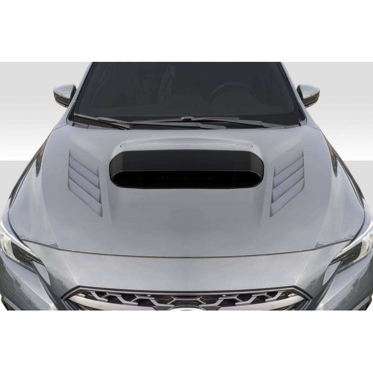 Modify your Subaru WRX 2022 with our Exterior/Hoods - Top down view of Subaru WRX hood