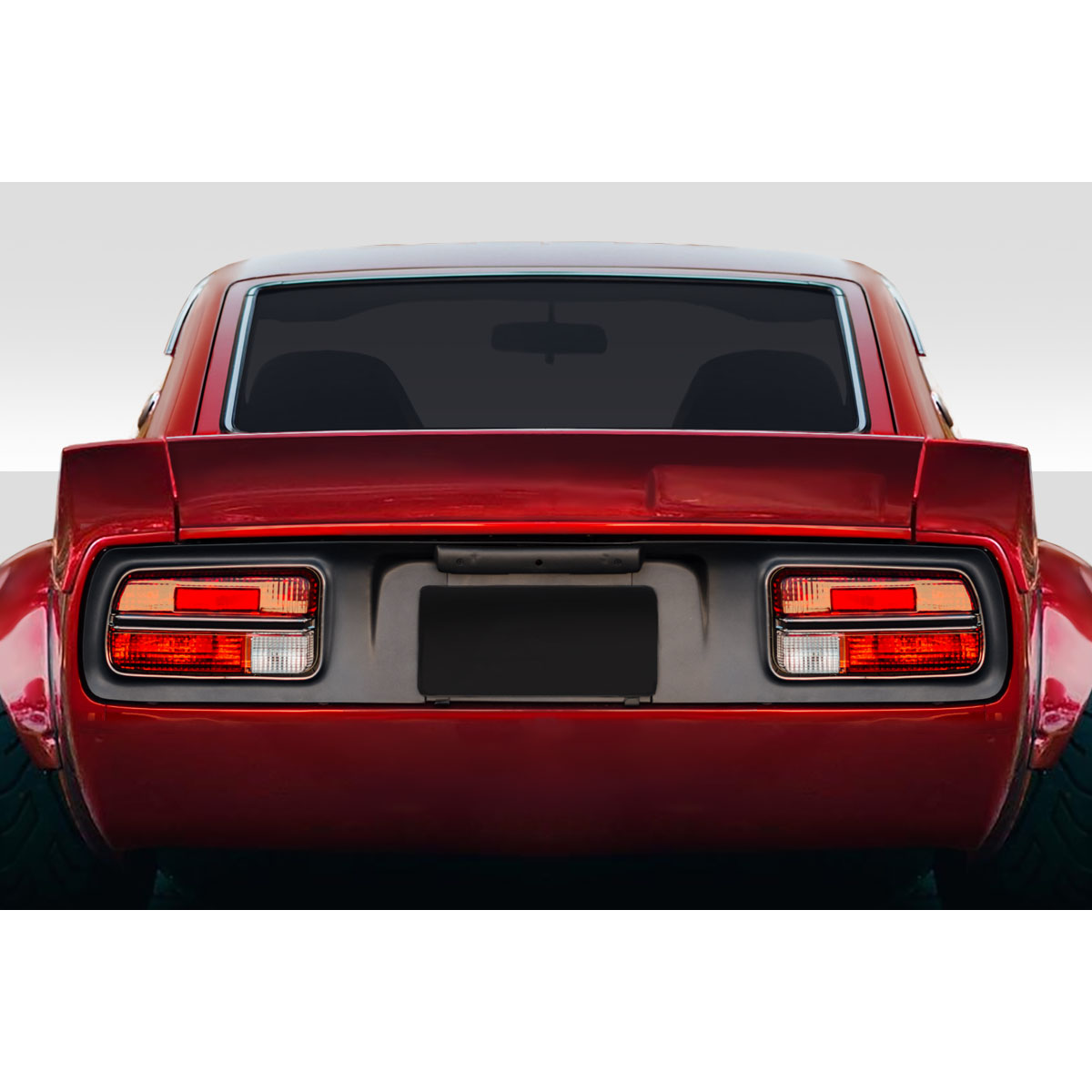 Modify your Nissan 240Z 1970 with our Exterior/Wings - View from rear angle of the vehicle