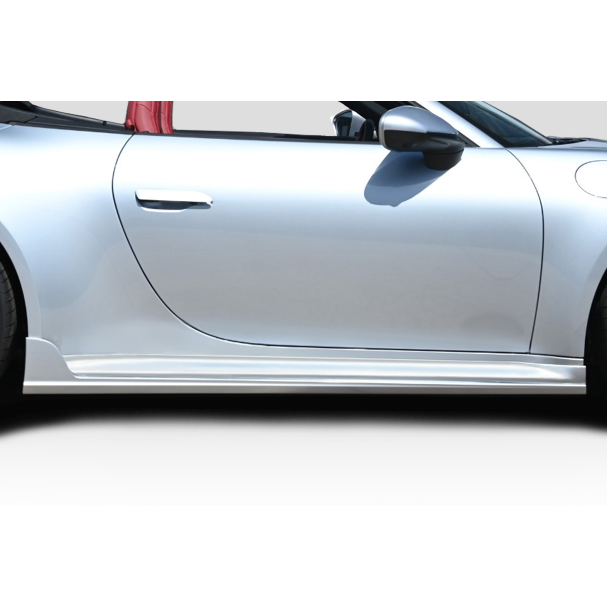 Modify your Porsche 911 2020 with our Exterior/Other Exterior - Side view showing side skirt at ground level