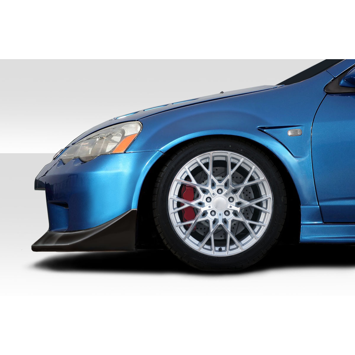 Modify your Acura RSX 2002 with our Exterior/Fenders - Front left angle view of car fender