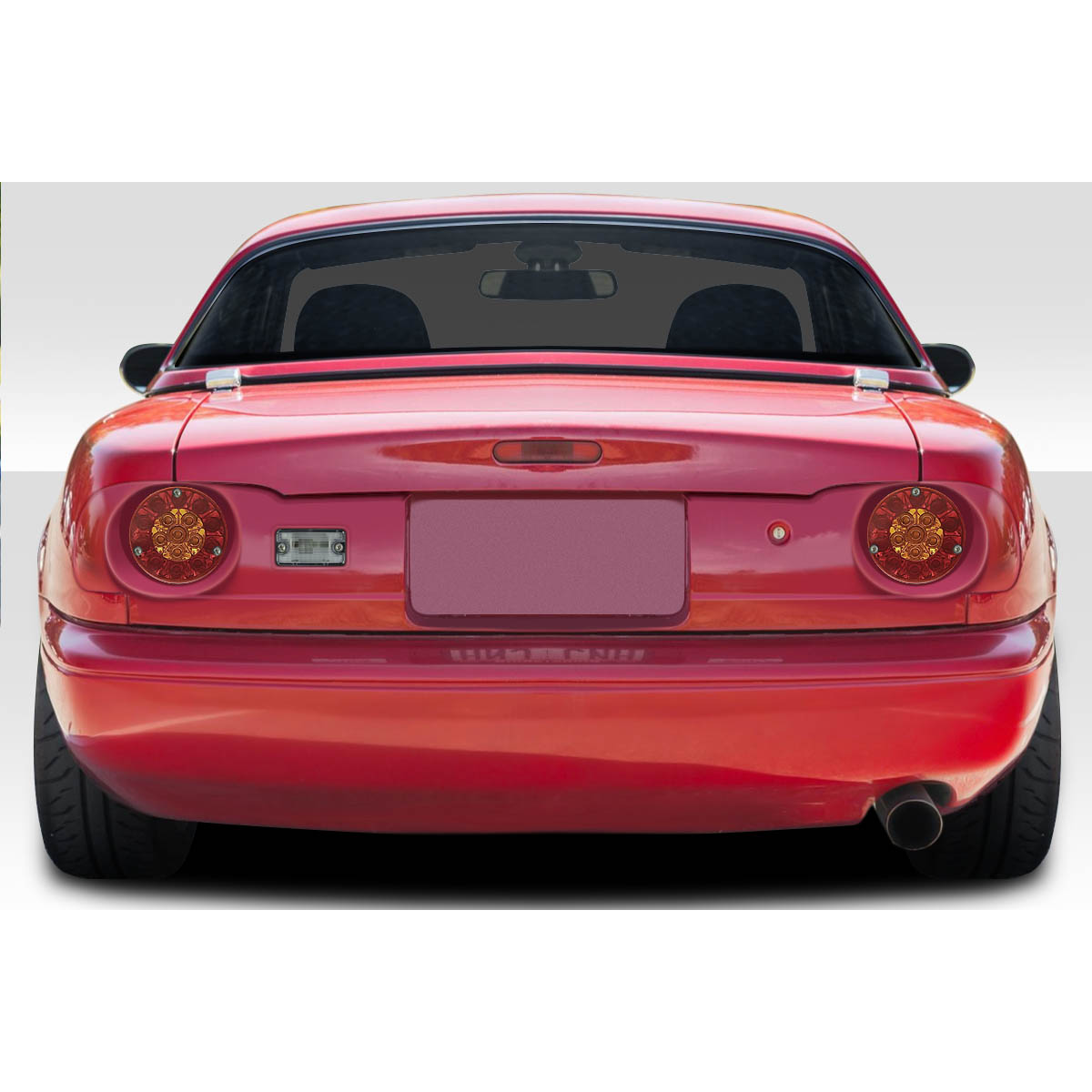 Modify your Mazda Miata 1990 with our Lighting/Tail Lights - Rear view of vehicle at eye level angle