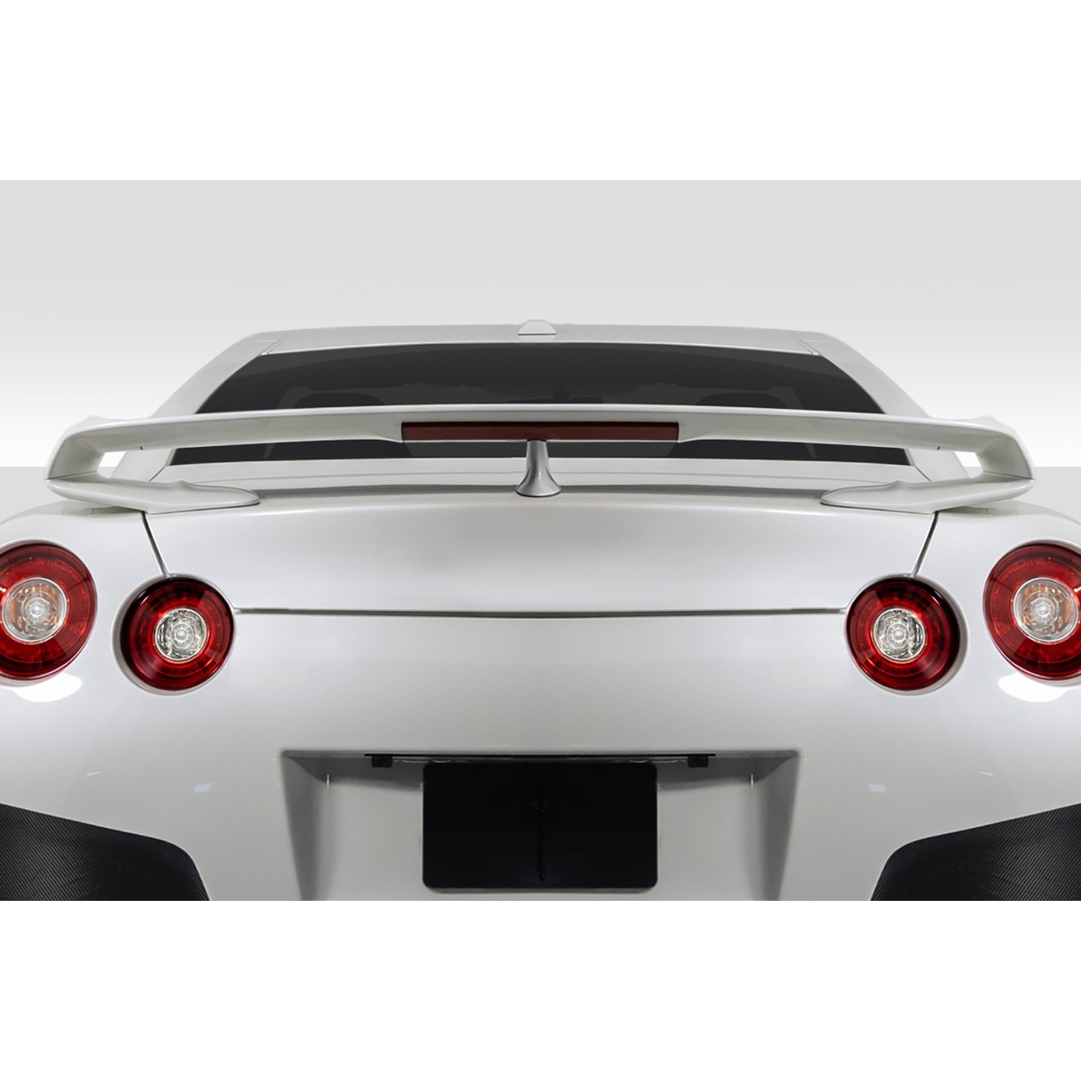 Modify your Universal   with our Exterior/Wings - Rear view angle of a vehicle spoiler