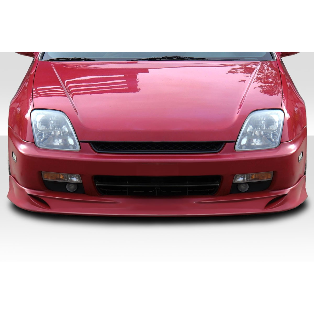 Modify your Honda Prelude 1997 with our Exterior/Front Lips - Front view of the car part at 0 degrees