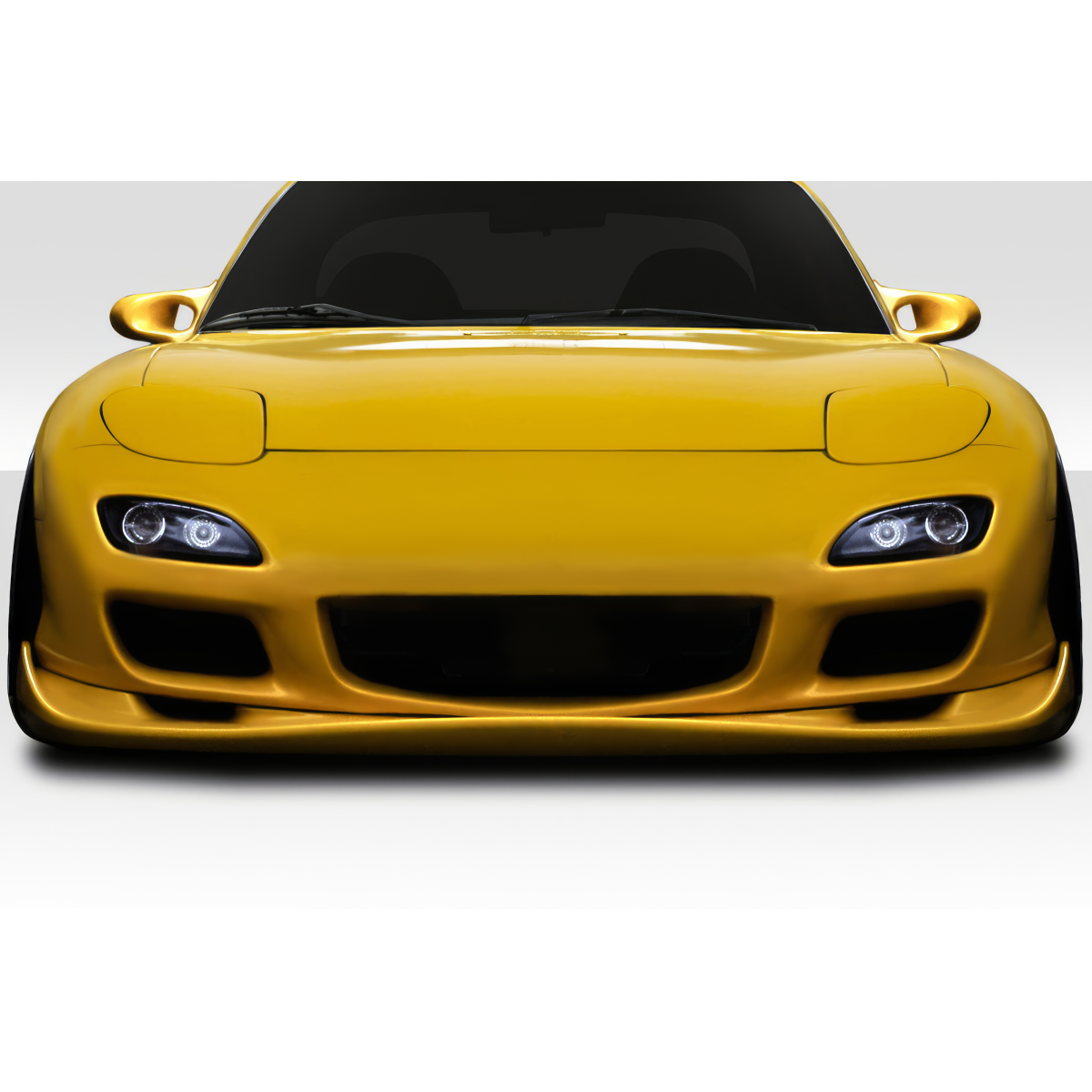 Modify your Mazda RX-7 1993 with our Exterior/Front Bumpers or Lips - Front view of a Mazda RX-7 car