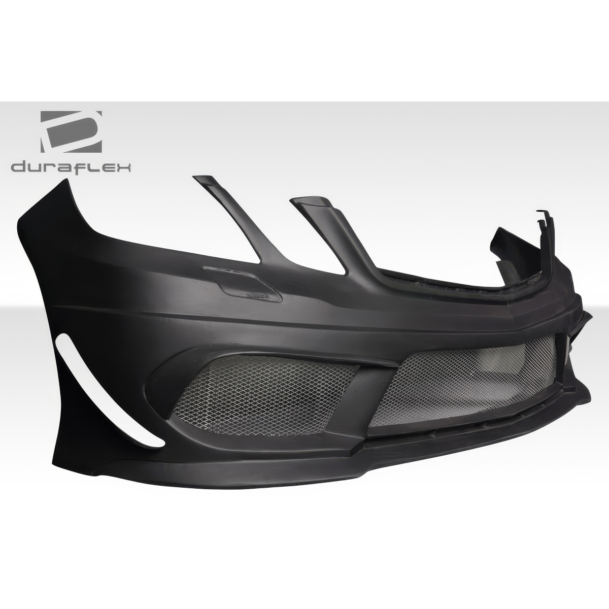 Modify your Mercedes-Benz E-Class 2010 with our Exterior/Front Bumpers or Lips - Angled view showing front bumper design