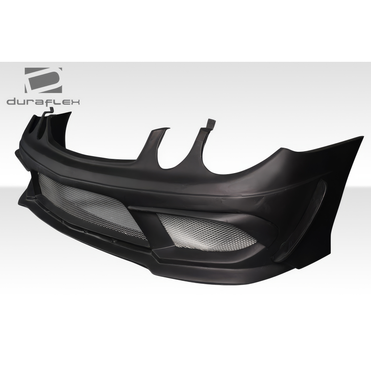 Modify your Mercedes-Benz E55 AMG 2003 with our Exterior/Front Bumpers or Lips - Angled view showing front bumper design