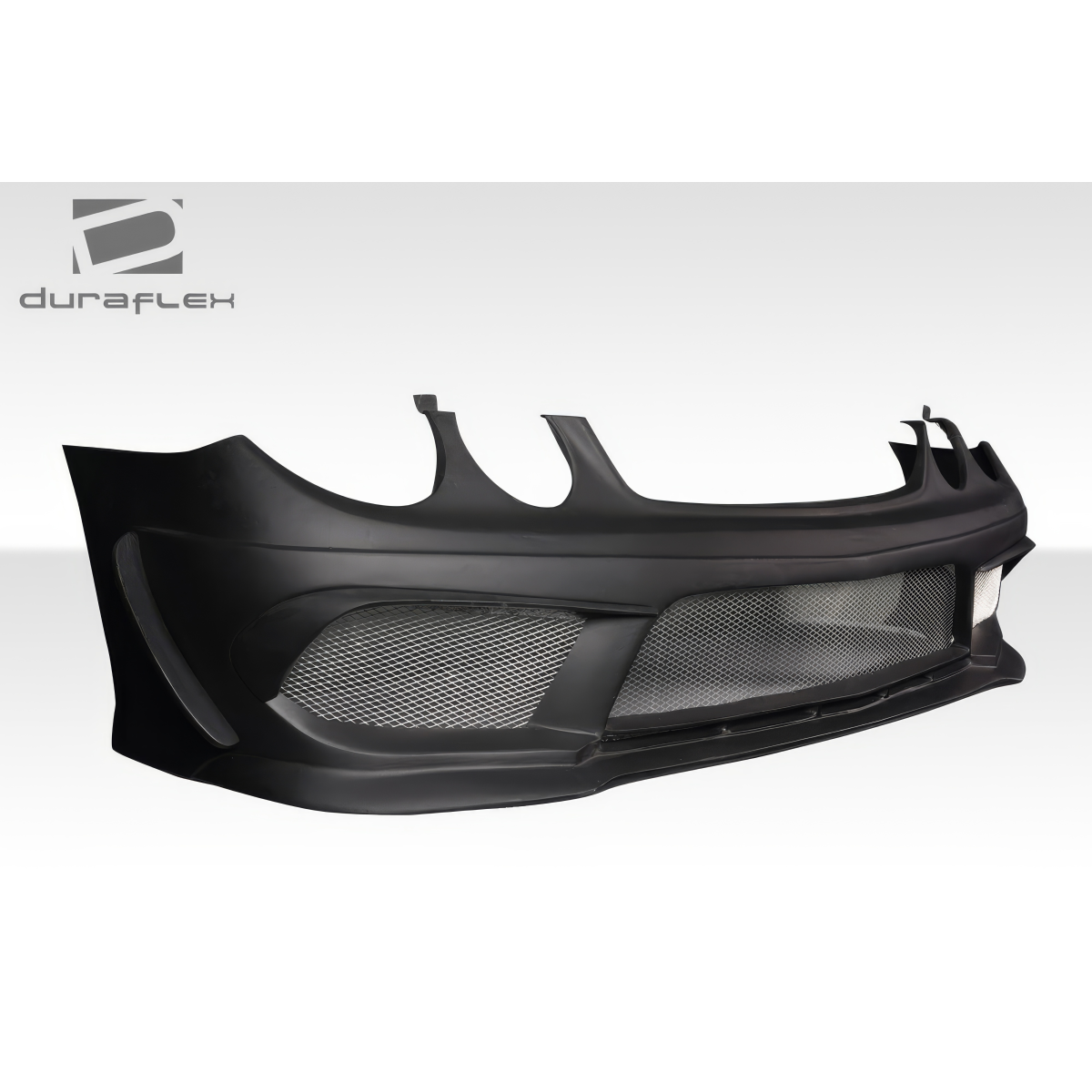 Modify your Mercedes-Benz E55 AMG 2003 with our Exterior/Front Bumpers or Lips - Front view of bumper at a slight angle