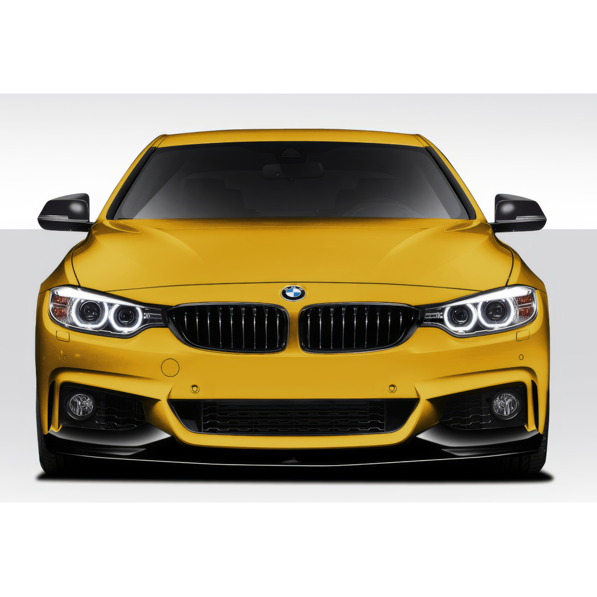 Modify your BMW 4-Series 2014 with our Exterior/Complete Body Kits - Frontal view of the vehicle at a straight angle