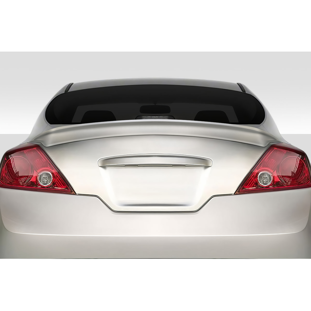 Modify your Nissan Altima 2008 with our Exterior/Wings - Rear view at a slightly elevated angle