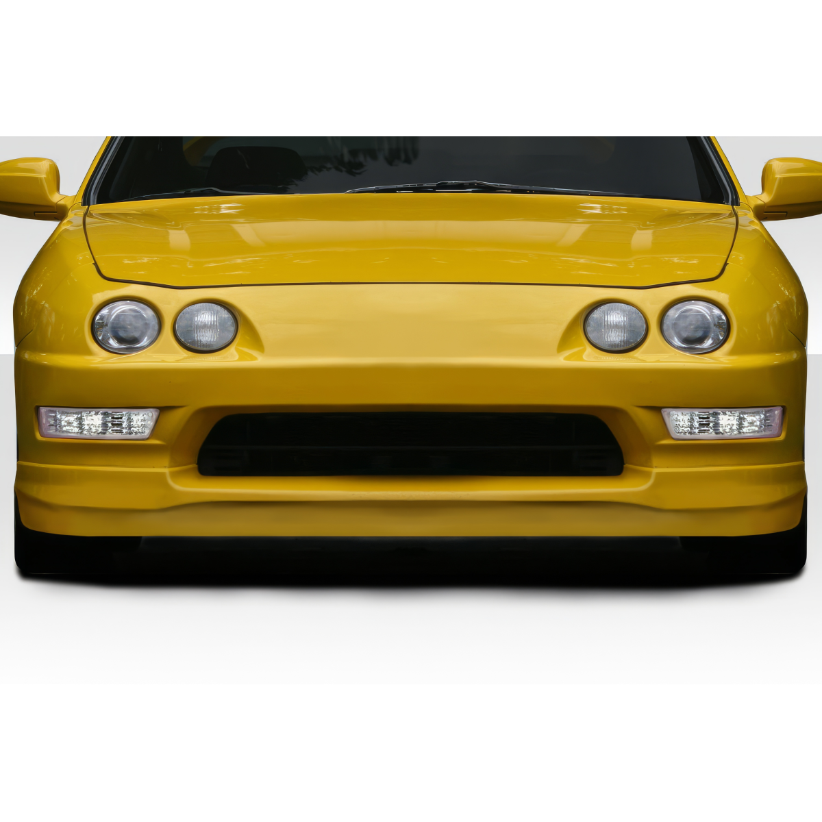 Modify your Acura Integra 1998 with our Exterior/Front Bumpers or Lips - Front view of the vehicle at eye level