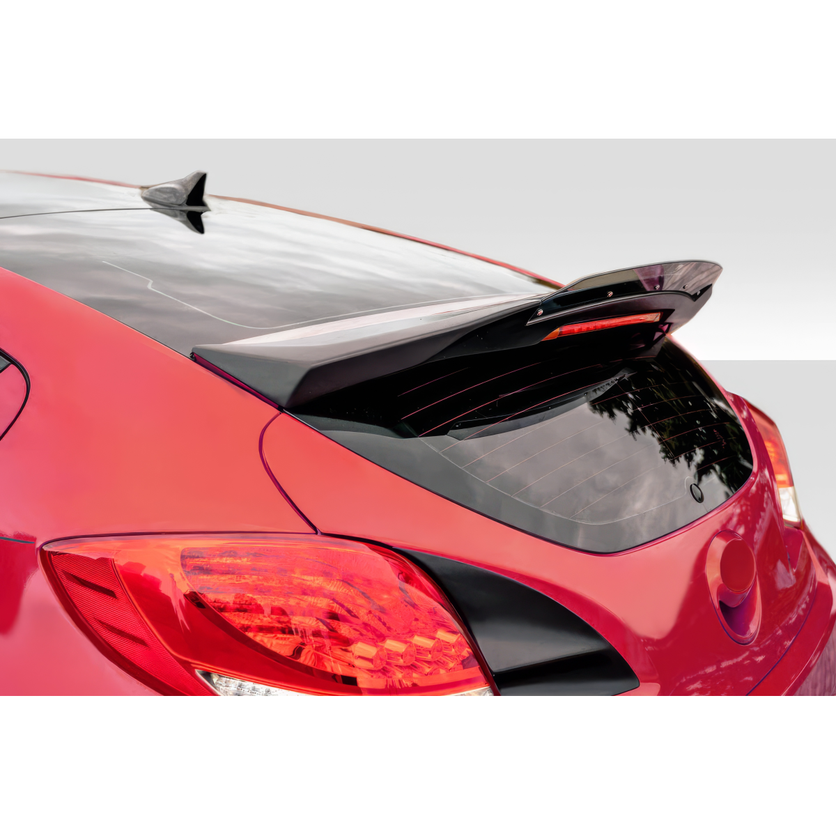 Modify your Hyundai Veloster 2012 with our Exterior/Wings - View from rear right angle of the car part