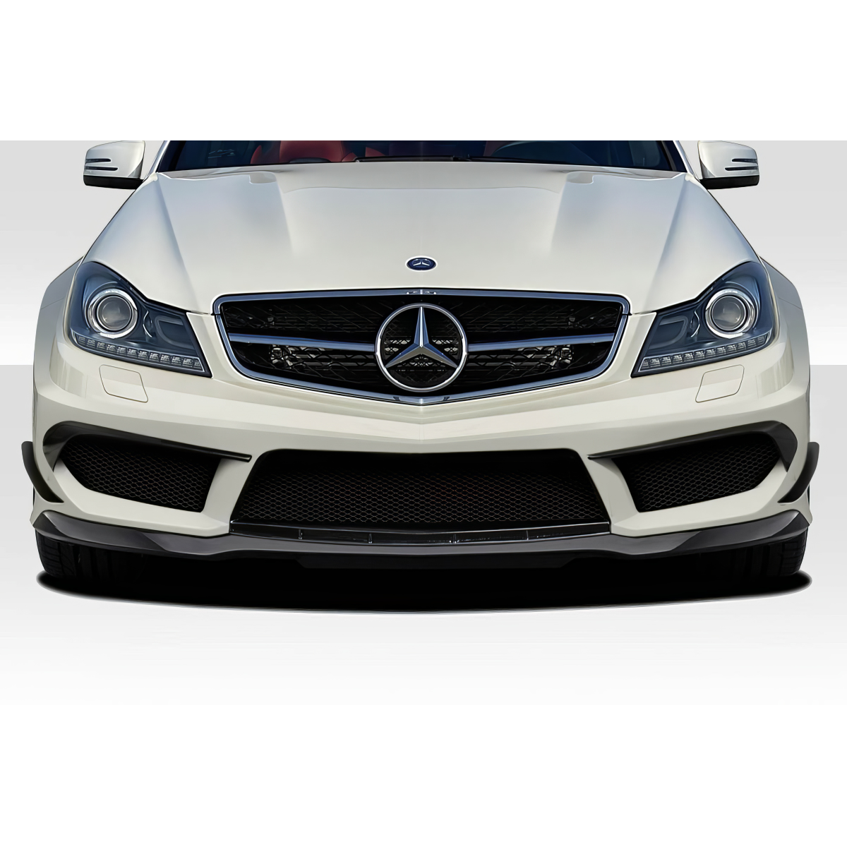 Modify your Mercedes-Benz C300 2012 with our Exterior/Front Bumpers or Lips - Front view of the car angle