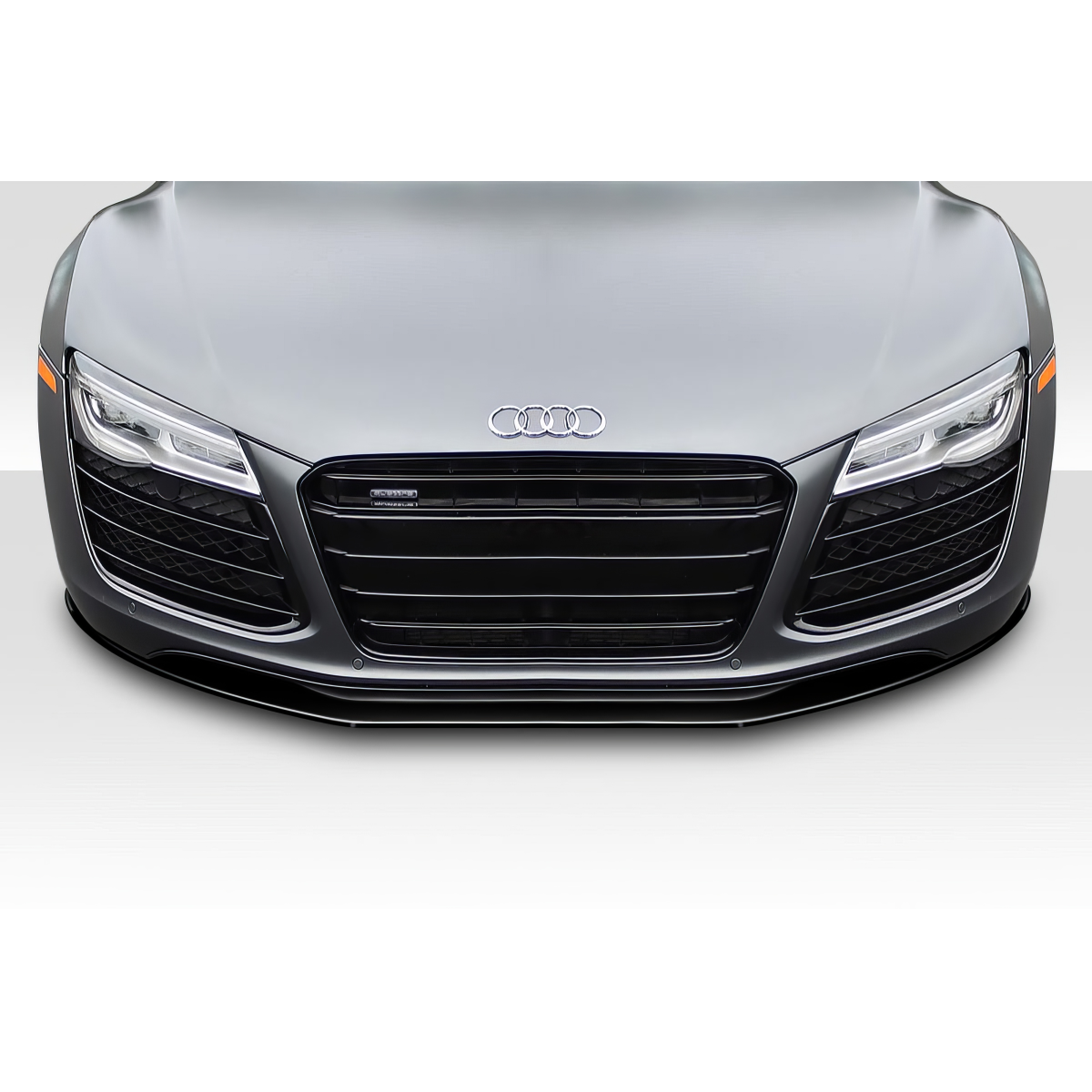 Modify your Audi R8 2008 with our Exterior/Front Bumpers or Lips - Front view of bumper part at eye level angle