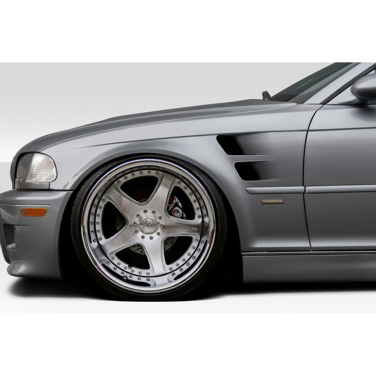 Modify your BMW 3-Series 2000 with our Exterior/Fenders - Side angle showing detailed wheel and fender