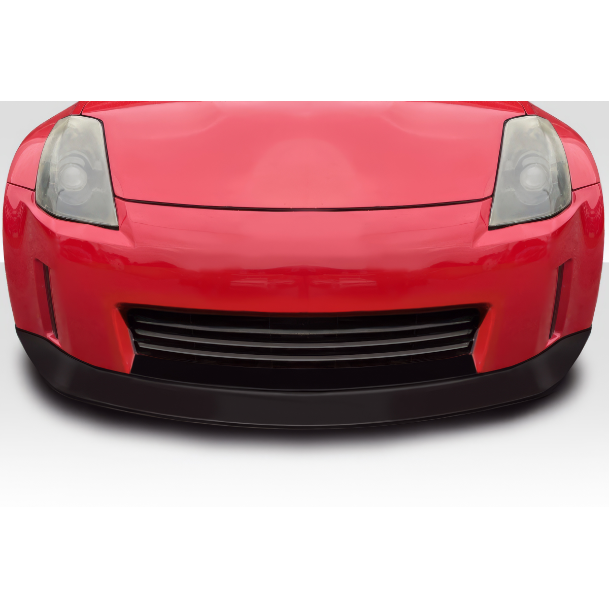 Modify your Nissan 350Z 2003 with our Exterior/Front Bumpers or Lips - Front view of the Nissan 350Z at zero degrees