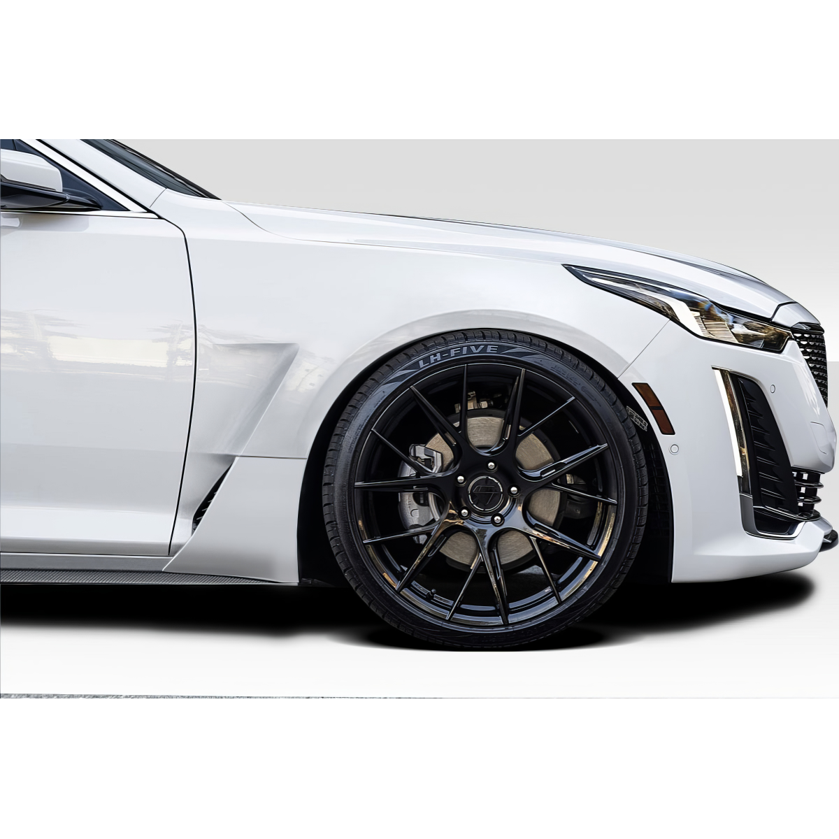 Modify your Cadillac CT5 2020 with our Exterior/Fenders - Front right angle view of the vehicle fender