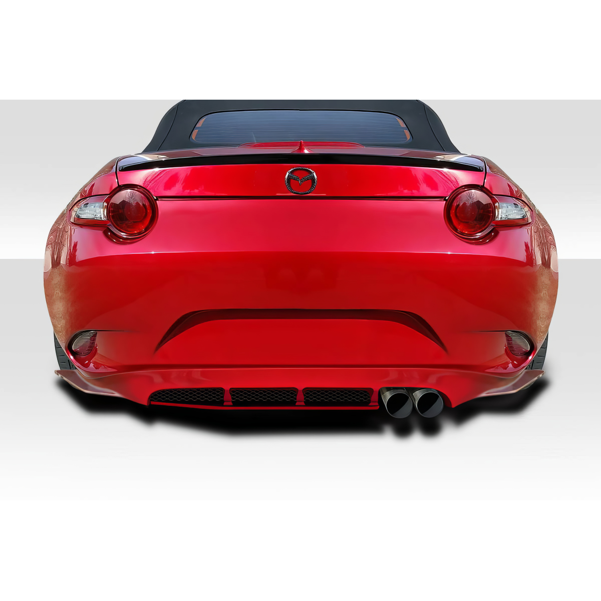 Modify your Mazda Miata 2016 with our Exterior/Diffusers - Rear view of vehicle at eye level angle