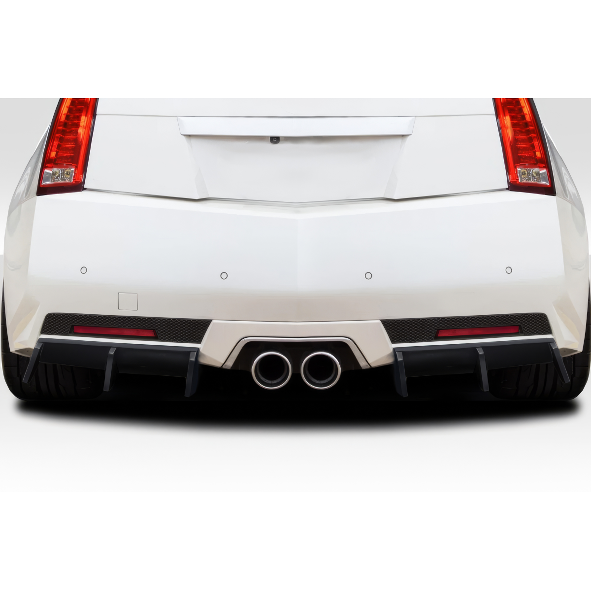 Modify your Cadillac CTS 2011 with our Exterior/Diffusers - Rear view of car at eye level