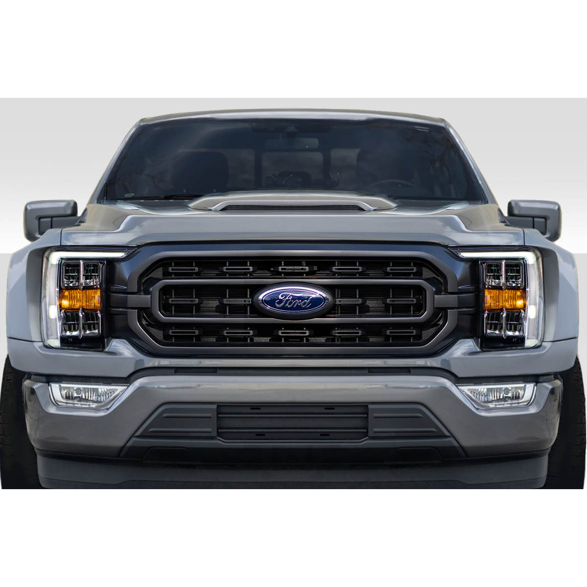 Modify your Ford F-150 2021 with our Others - Front view of the vehicle at eye level