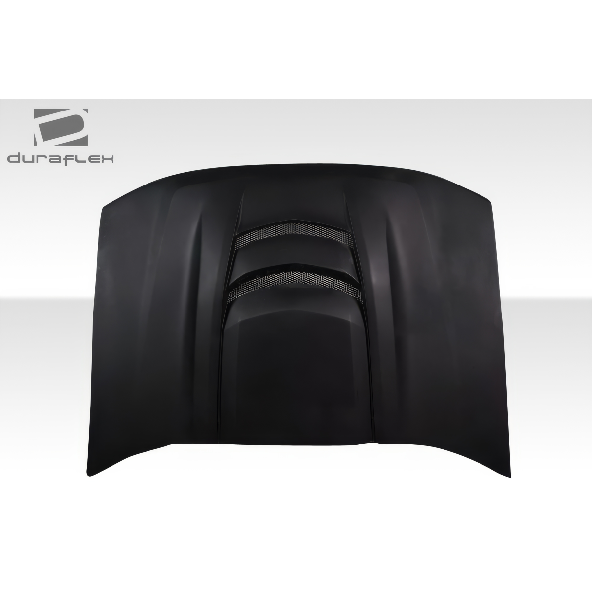 Modify your Chevrolet Trailblazer 2002 with our Exterior/Hoods - Front view of car hood at slight angle