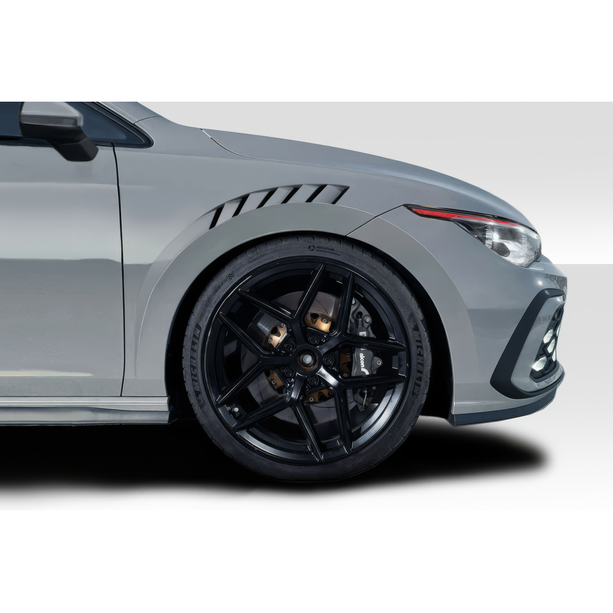 Modify your Volkswagen Golf 2022 with our Exterior/Fenders - The image shows the right front fender angle