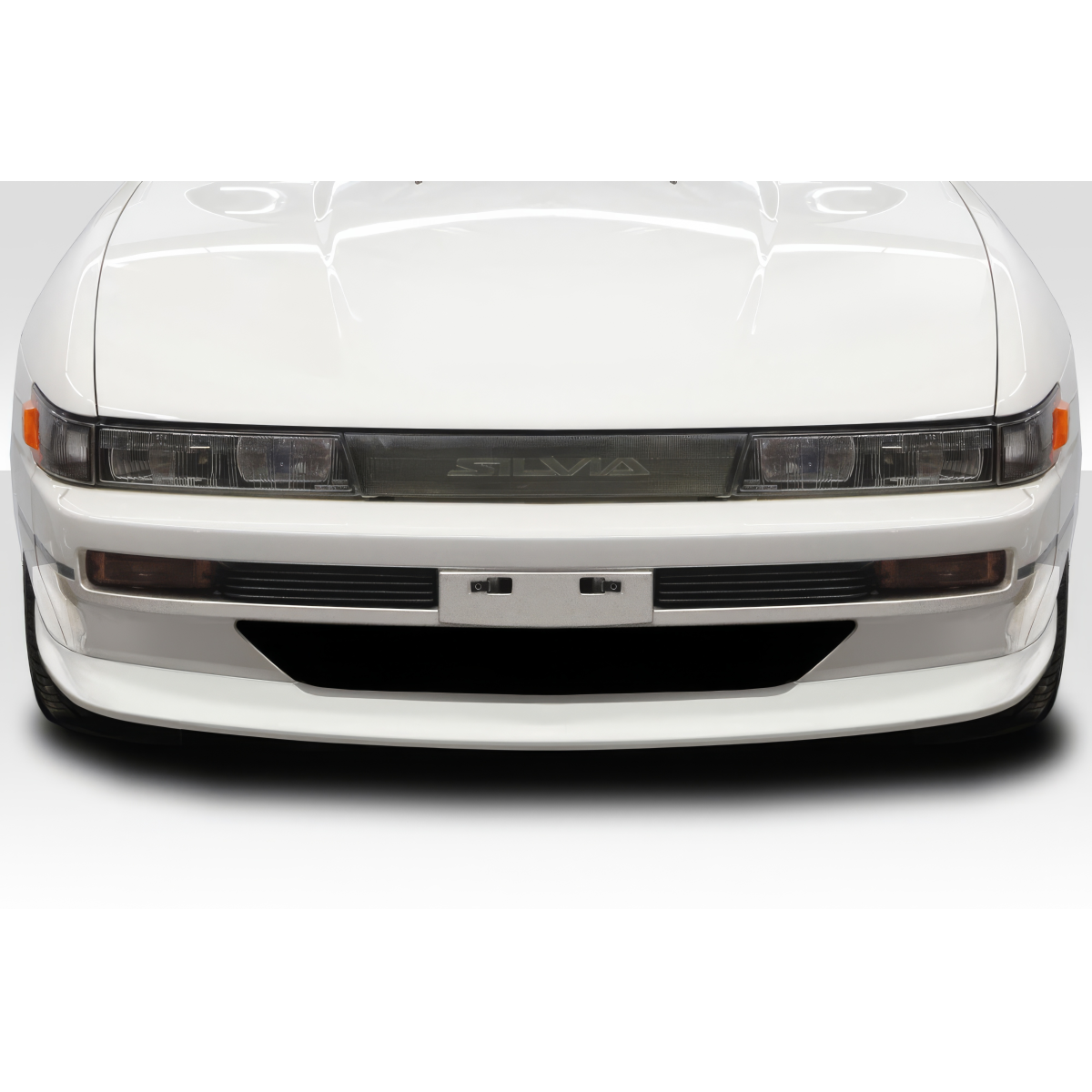 Modify your Nissan Silvia 1989 with our Exterior/Front Bumpers or Lips - Front view of the Nissan Silvia S13