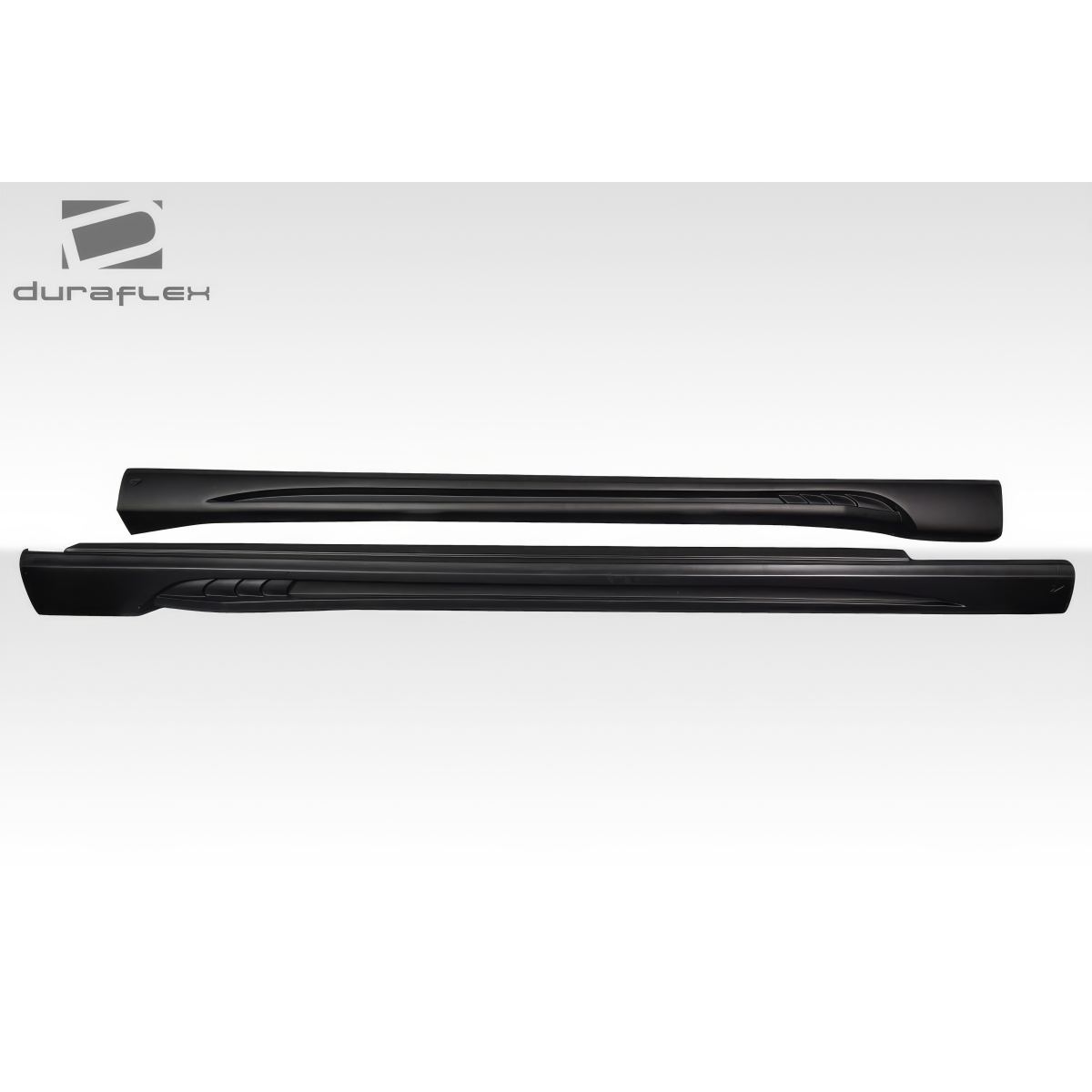 Modify your Mercedes-Benz E55 AMG 2003 with our Exterior/Side Skirts - Side view showing side skirt panels positioned horizontally